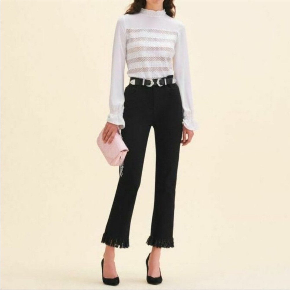 Maje Black Jeans